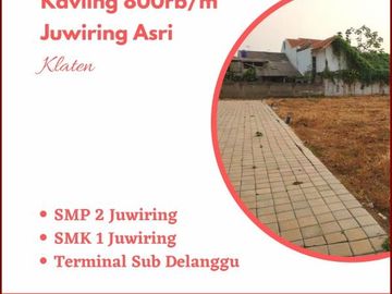 Tanah Klaten Murah, 800ribu permeter Cocok untuk Investasi