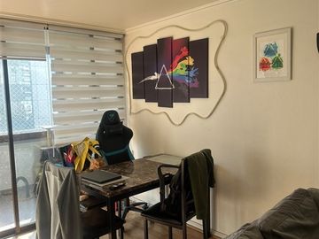 Departamento en venta de 1 dorm.Metro Manuel Montt