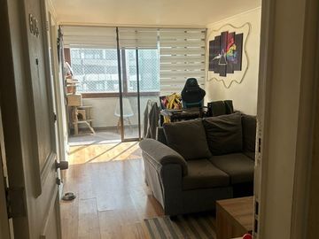 Departamento en venta de 1 dorm.Metro Manuel Montt