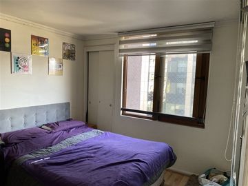 Departamento en venta de 1 dorm.Metro Manuel Montt