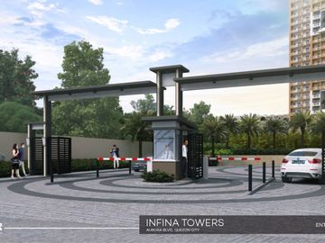 FOR SALE 1 BEDROOM CONDO INFINA TOWERS READY FOR OCCUPANCY WITH BALCONY QUEZON CITY