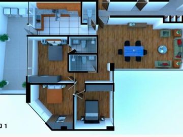 VENTA LINDOS DEPARTAMENTOS NUEVOS CON ESPECTACULAR VISTA (SECTOR GRANDA CENTENO)