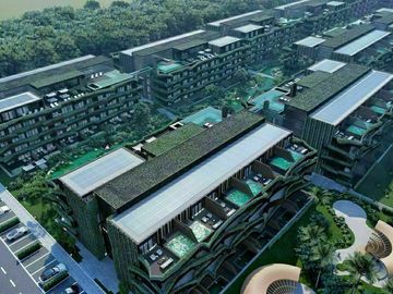 Penthouse con alberca privada, areas comunes rodeadas de naturaleza