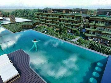 Penthouse con alberca privada, areas comunes rodeadas de naturaleza