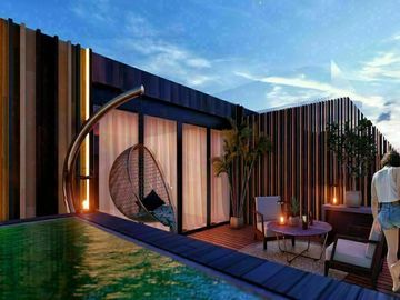 Penthouse con alberca privada, areas comunes rodeadas de naturaleza