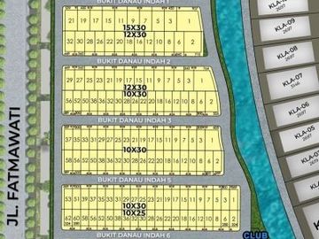 Kavling Exclusive Perumahan Bukit Danau Indah Uk 12x30 Pantai Indah Kapuk 2, Cicilan Panjang, Cocok untuk Invest!!