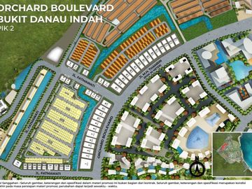 Kavling Exclusive Perumahan Bukit Danau Indah Uk 12x30 Pantai Indah Kapuk 2, Cicilan Panjang, Cocok untuk Invest!!