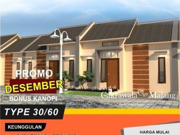 Hayukk Buruan Dapatkan Rumah Promo DP 0% Cakrawala Malang