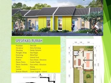 [69548B] Shanaya Bintang Residence, 2 Bedroom, 60m2 - Karawang, West Java