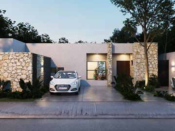 PREVENTA CASA DE 1 PISO EN SAN DIEGO CUTZ AL NORTE DE MÉRIDA, YUCATÁN