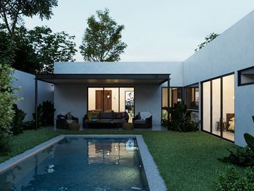 PREVENTA CASA DE 1 PISO EN SAN DIEGO CUTZ AL NORTE DE MÉRIDA, YUCATÁN