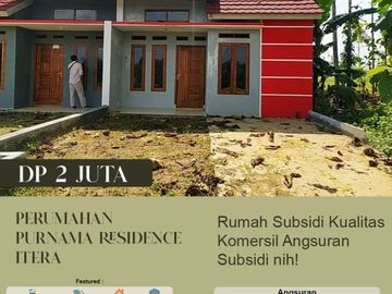 Rumah subsidi angsuran Free di Natar