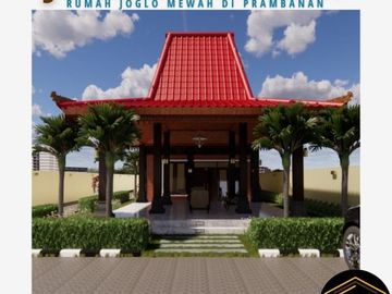 JOGLO CLASSIC + KOLAM RENANG PRIVATE SPECIAL DI PRAMBANAN CUKUP 10JUTA VIEW MENAWAN BONUS FUNISHED