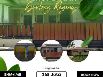 Punya Rumah Harga 200jtan Akses Jalan Raya Mudah Di Kawasan Perumahan Modern. Yakin Ga Minat???