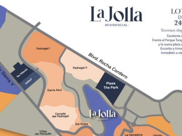 Terreno con Excelente ubicacion dentro de la Jolla Residencial