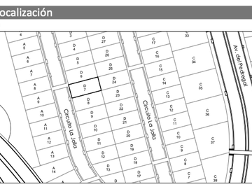 Terreno con Excelente ubicacion dentro de la Jolla Residencial