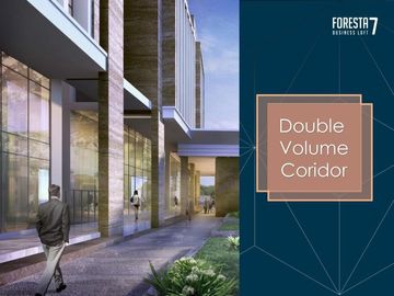 GEDUNG PERKANTORAN DI LOKASI PREMIUM FORESTA BUSINESS LOFT 7 BSD