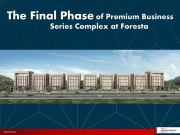 GEDUNG PERKANTORAN DI LOKASI PREMIUM FORESTA BUSINESS LOFT 7 BSD