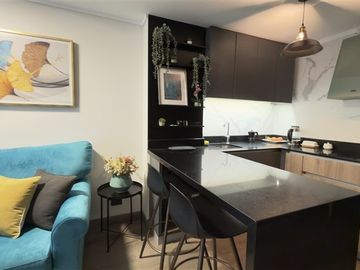 Departamento en arriendo de 1 dorm. en Macul amoblado