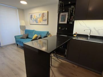 Departamento en arriendo de 1 dorm. en Macul amoblado
