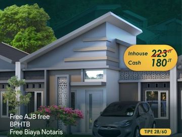 Rumah Terjangkau Angsuran Terserah Lokasi Wah Dekat Pasar dan Sekolah | 0
