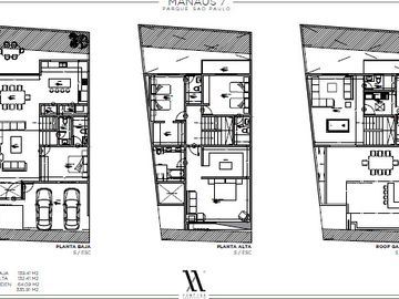 CASA EN PRE VENTA PARQUE SAO PAULO LOMAS DE ANGELOPOLIS 2 HABITACION EN P. BAJA