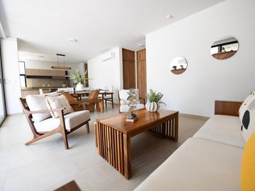 Departamento en venta de 3 recámaras en Arekas Residencial Flamingos