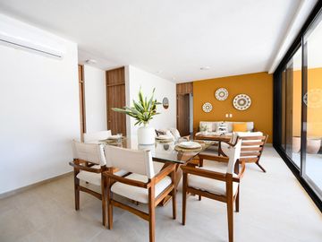 Departamento en venta de 3 recámaras en Arekas Residencial Flamingos