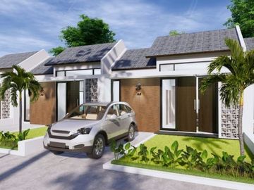 DIJUAL RUMAH MODERN MINIMALIS TERMURAH DI KAWASAN RAMAI DAERAH PRAMBANAN