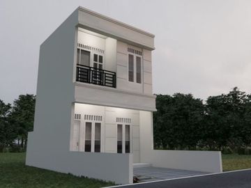 RUMAH SYARIAH 2 LANTAI MURAH DEKAT ALUN2 DEPOK KPR PRIBADI