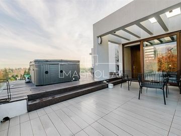 Duplex 3D/3B rooftop Vitacura