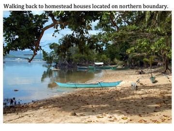 1.65 Hectares (4.08 acres), a beachfront estate with two (2) homes, a resident and a guest house, corporate-owned, situated in Sitio South Tagpao, Con