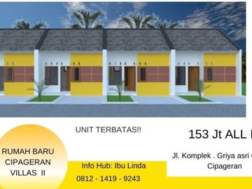 Dapatkan Rumah Baru Type 36/60 Impian Anda Harga 153 Juta Survey Dan Booking