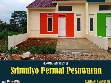 rumah subsidi murah di Jalan Srimulyo Pesawaran