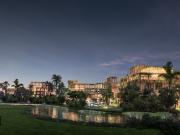 Penthouse frente al mar en venta Playa del Carmen, en Corasol, comunidad priv