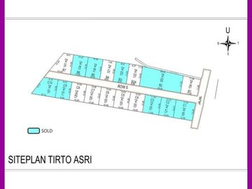 Pekarangan Murah Timur UII Jogja Cocok Kos; 120m, SHM
