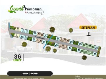 Kavling Siap Bangun Rumah 100 meter dari Jalan Raya Solo Yogya