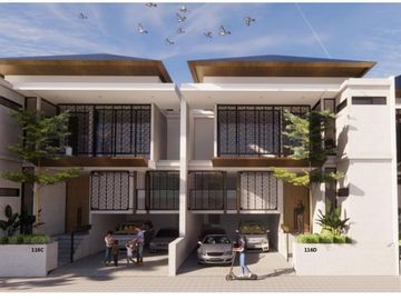 Dijual Town House Konsep Tropical Modern di Kemang Jakarta Selatan