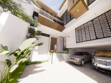 Dijual Town House Konsep Tropical Modern di Kemang Jakarta Selatan