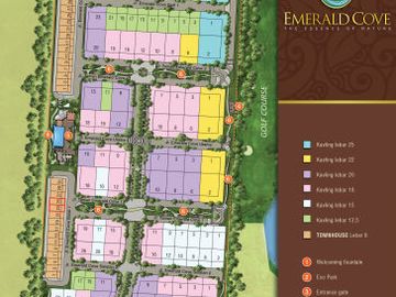 Kavling Emerald Cove 856.12m2 Strategis @Summarecon Serpong