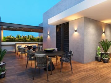 Departamento en venta Mérida Yucatán, Tabalta Temozón Norte