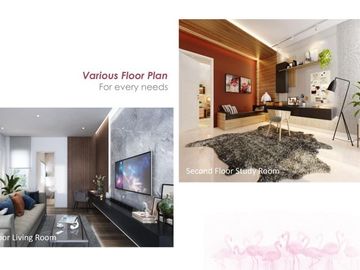 RUMAH LEBAR 8 STANDARD DI CLUSTER CARIBBEAN@FLAMINGO GADING SERPONG