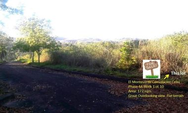 154 Sqm Overlooking Lot for Sale in Lamac Consolacion Cebu