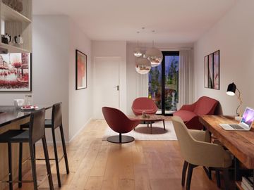 2 Ambientes 50m2 en Palermo/Colegiales