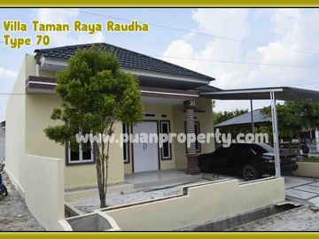 dijual rumah cluster dekat jalan srikandi harga terjangkau