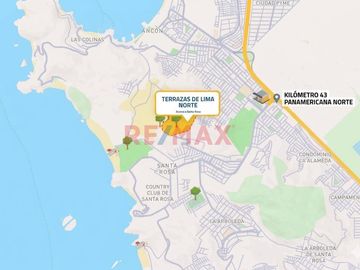 Lote En Venta Con Vista Al Mar - Terrazas De Lima Norte
