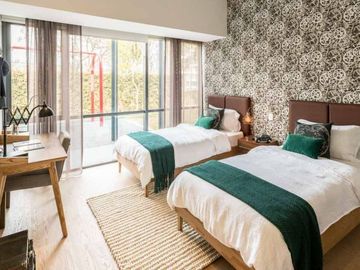 Condominio de doble terraza, piscina, pet friendly, spa en venta, Bosque Real