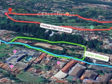 Dijual Tanah Di Jalan Ir H Juanda Dago Bandung Utara