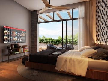 Departamento en venta en la Veleta, Tulum. ¡El precio más bajo!