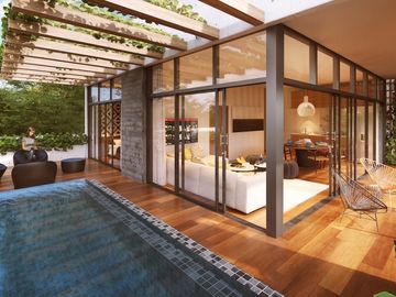 Departamento en venta en la Veleta, Tulum. ¡El precio más bajo!